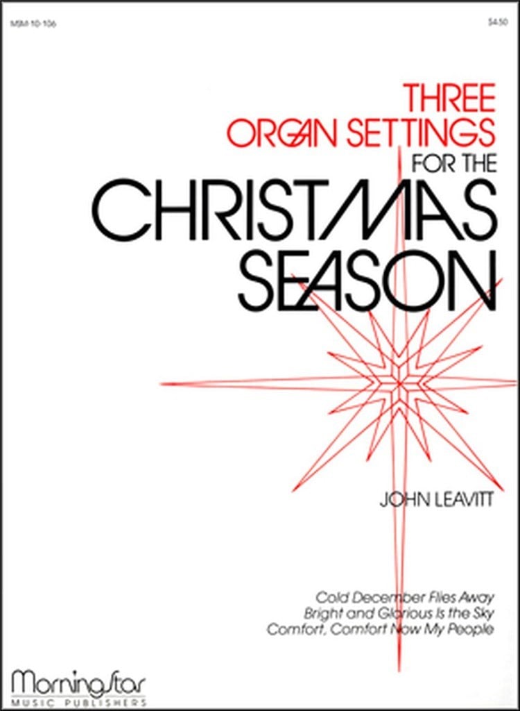 Three Organ Settings for the Christmas Season